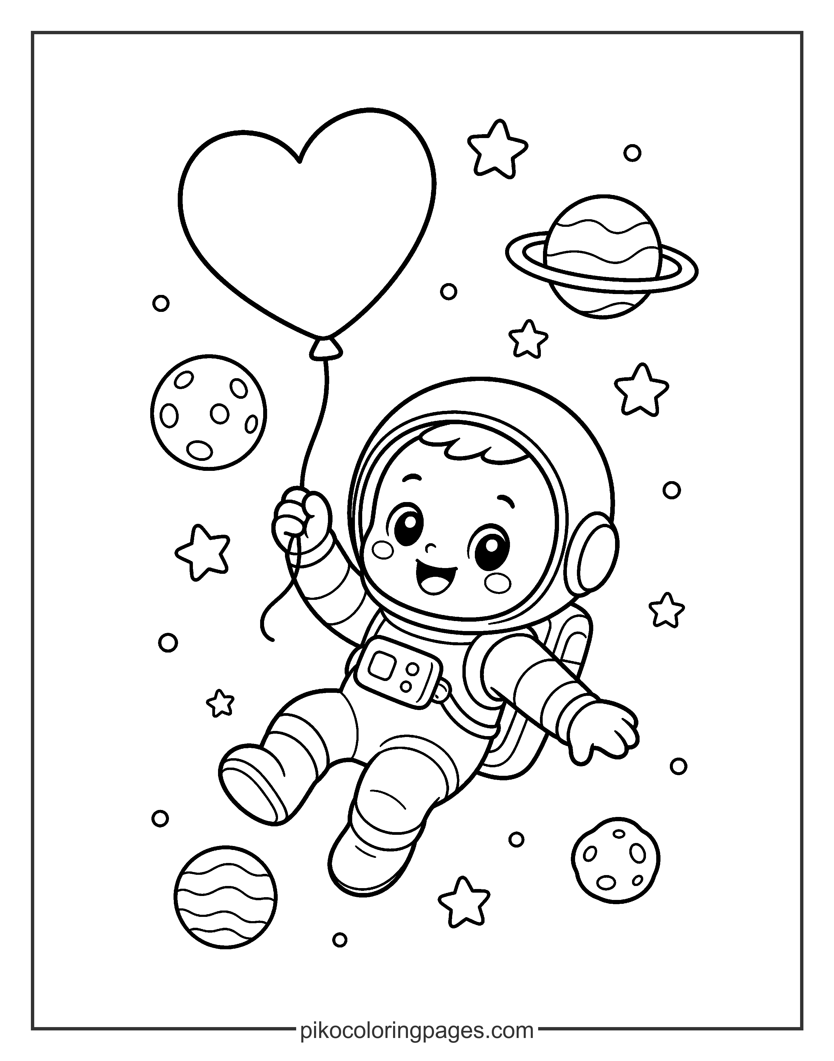 19 Free Astronaut Coloring Pages (Printable PDF Space Activities)