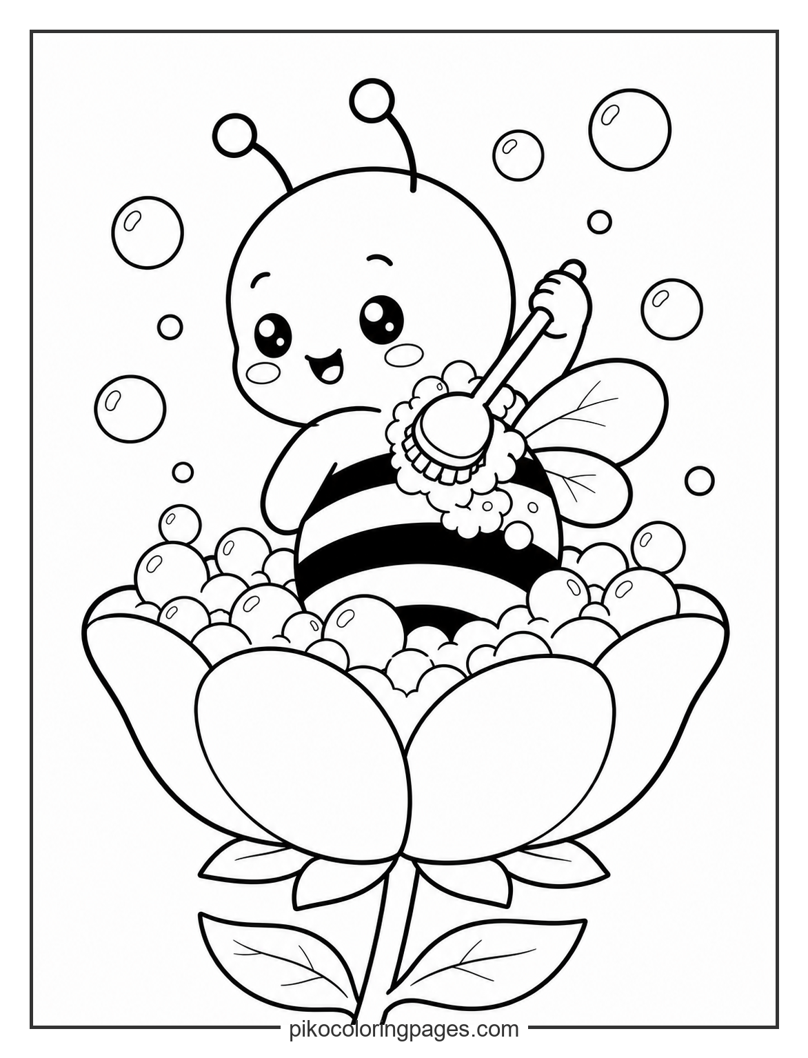 27 Free Bee Coloring Pages (Printable PDF Honey Bee Sheets)