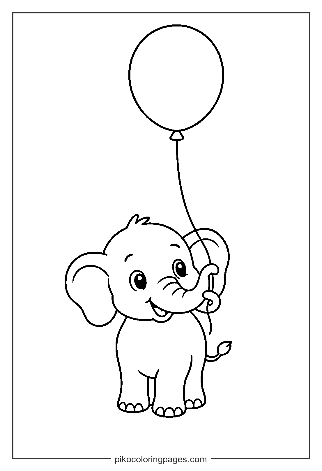 27 Free Elephant Coloring Pages (Printable PDF Activities for Kids)