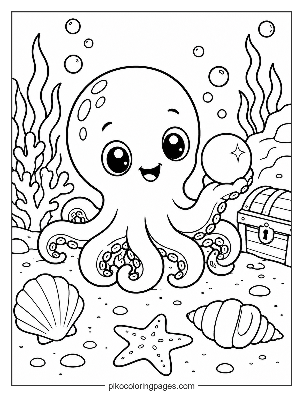 27 Free Octopus Coloring Pages (Printable PDF for Kids)